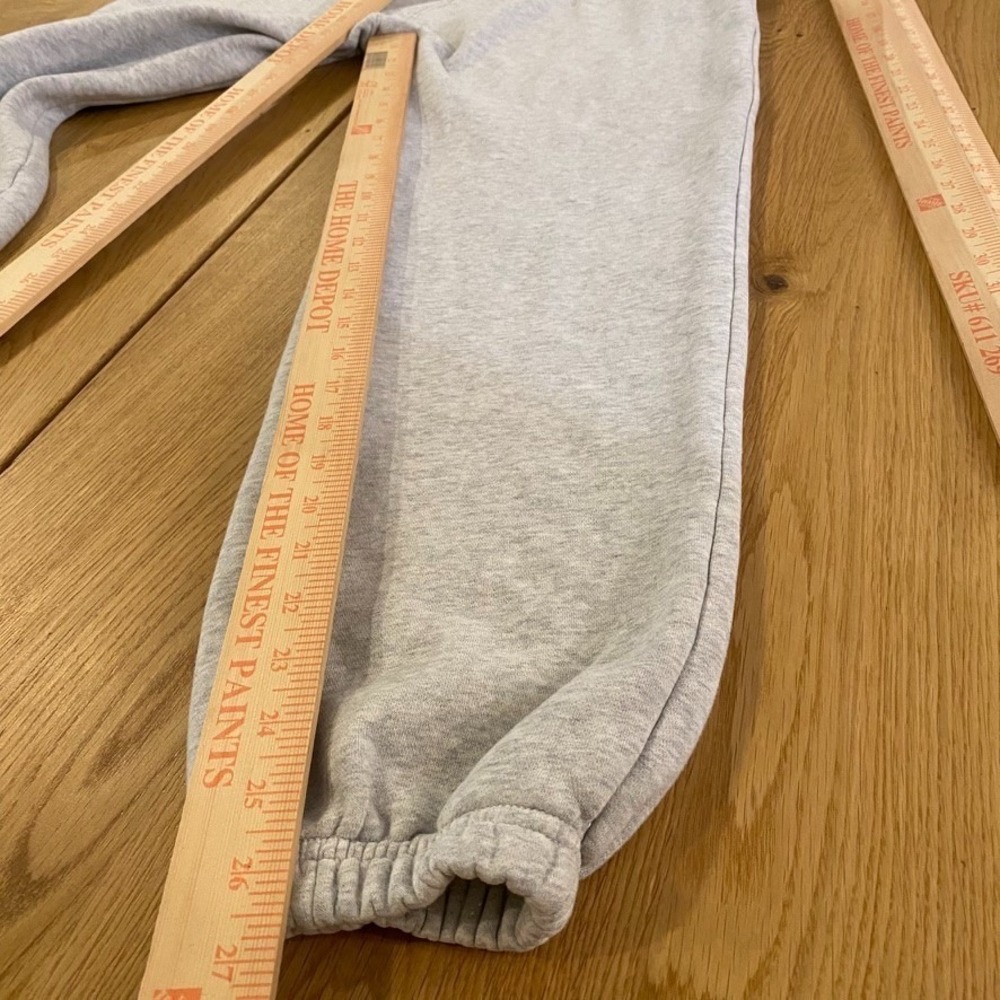 Abercrombie Women's Essential Fleece Jogger Sweatpants Size S Gray 147F0356 - Picture 8 of 11